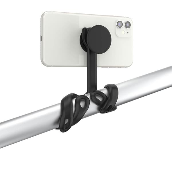 PopMount 2 Flex Svart Universal hållare för Stolpe/Bord/Bil mm