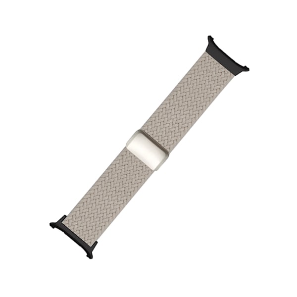 Nylonarmband för Samsung Watch 7 Ultra Svart+grå Vit+svart