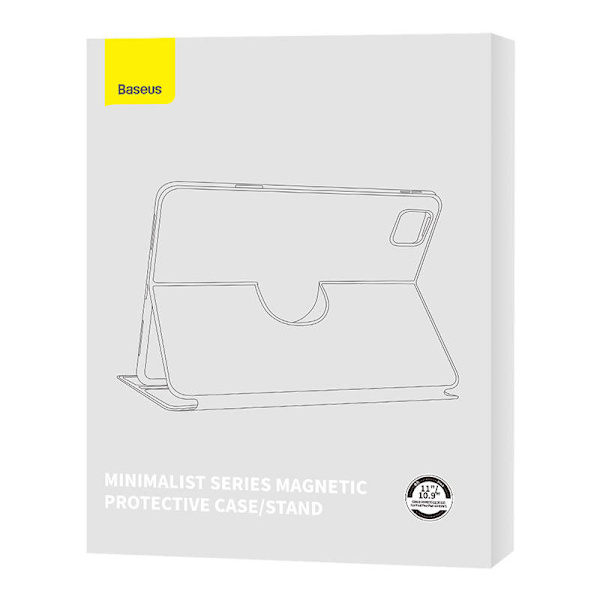 Baseus Minimalist Series IPad PRO 11"/Pad Air4/Air5 10,9" Magnetiskt skyddsfodral (svart)