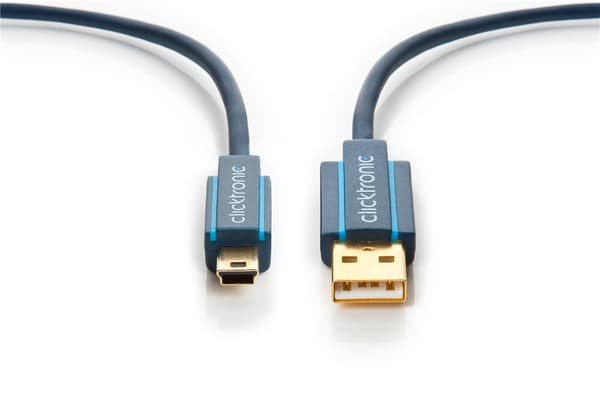 Mini USB 2.0 sovitinkaapeli