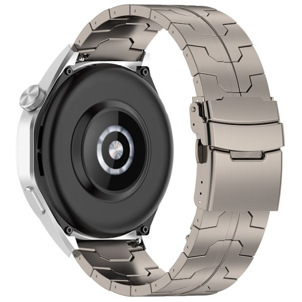 Titanium klockarmband för 22 mm Smartwatch Säkerhetslås Titan