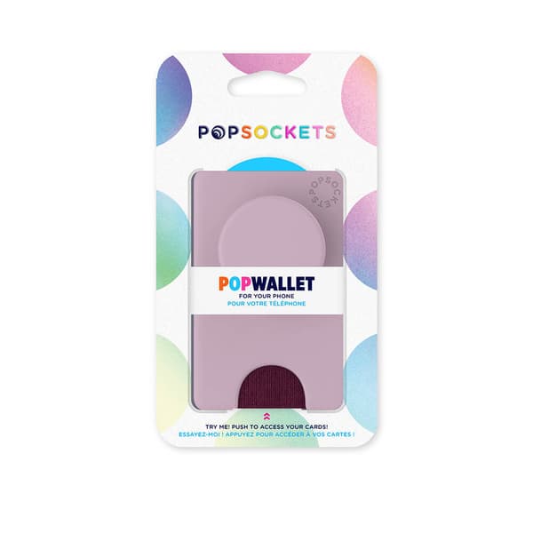 Wallet Blush Pink Avtagbar Mobil Plånbok PopWallet+