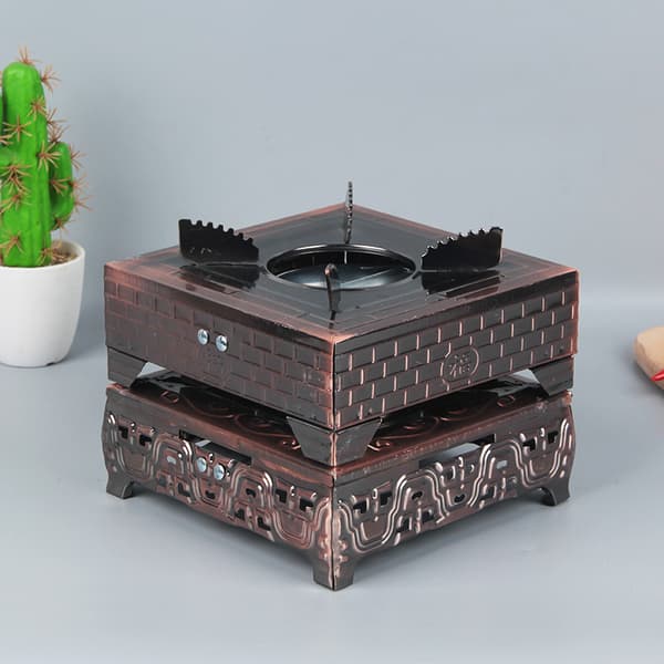 Bærbar spritkomfur med skuffe - Soapstone Pink