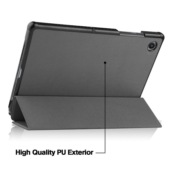 Kolminkertainen kotelo Samsung Galaxy Tabille Malli 3 Tummanharmaa