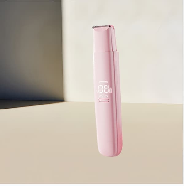 Elektrisk shaver med dobbelt hoved til kvinder Pink Pink