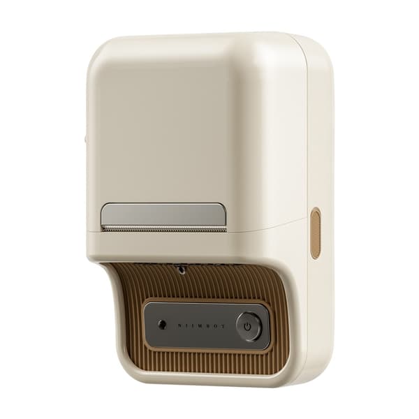 Niimbot B21 Pro bærbar etiketprinter (cremefarvet)