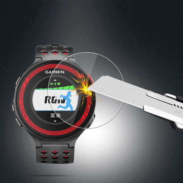 Karkaistu lasi näytönsuoja älykellolle (2 kpl) Garmin Forerunner 220