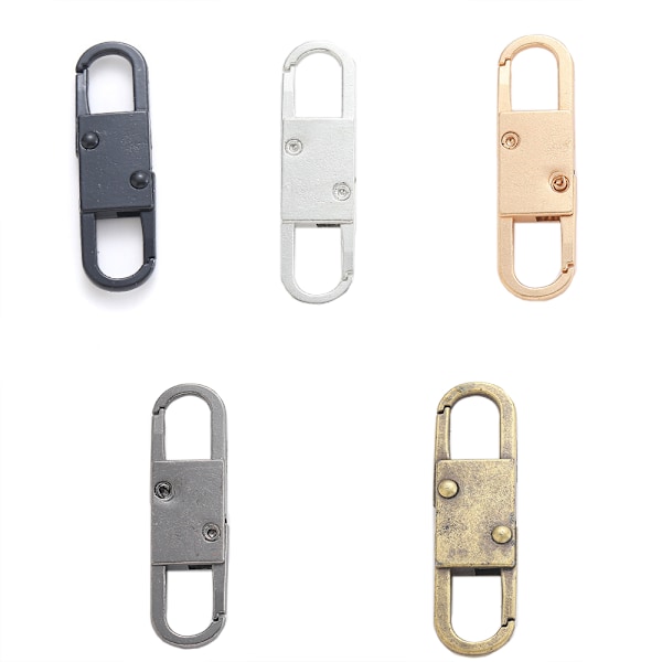 Sorterade dragkedjor - 5-pack