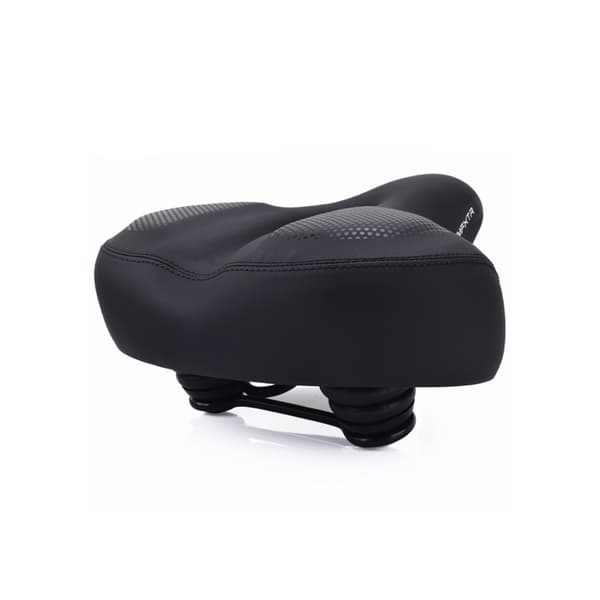 Cykelsadel i Mjukt Skum,  Översized Cykelsits Black Black