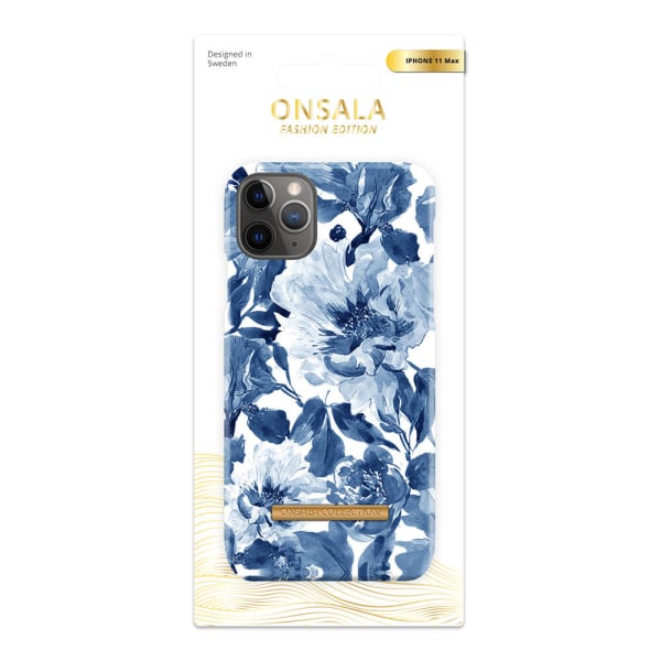 Mobilskal Soft Indigo Peony - iPhone 11 Pro Max