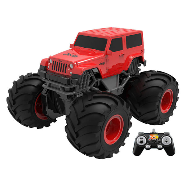 Kauko-ohjattava auto Double Eagle (punainen) Jeep (amphibious) E342-003