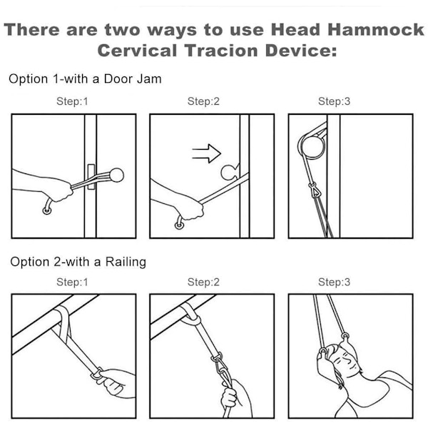 INF Hammock för nacken - nackkudde för avspänning