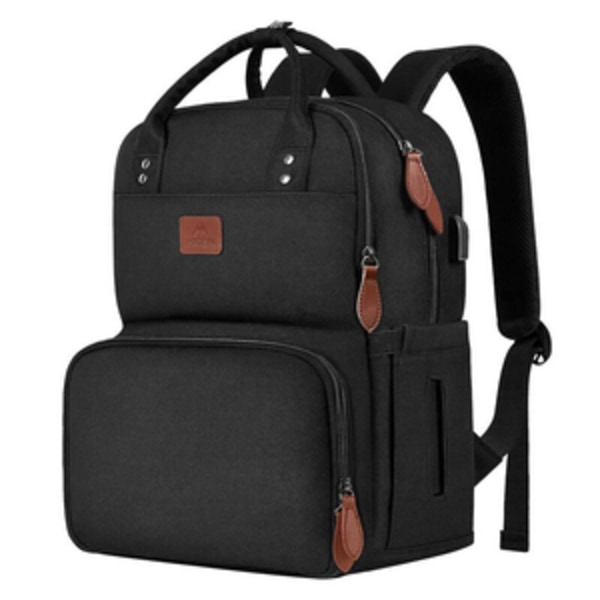 Laptop Rygsæk / Madpakke 15,6'' Matein 1162 USB Sort