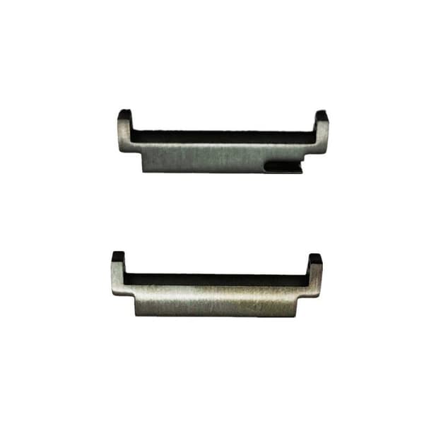 Yleiskäyttöinen musta kellon rannekkeen liitin 18 mm - 20 mm adapterit