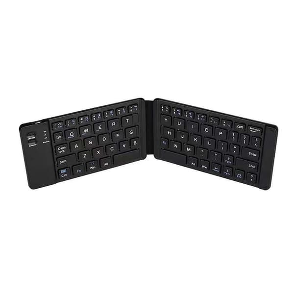 Taitettava Bluetooth-näppäimistö Black Black