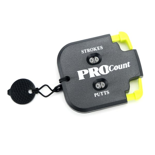 Golf pisteiden laskuri Yellow Yellow