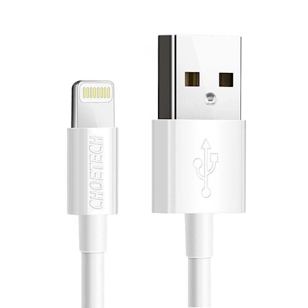USB til Lightning-kabel Choetech IP0026, MFi, 1,2m (hvid)