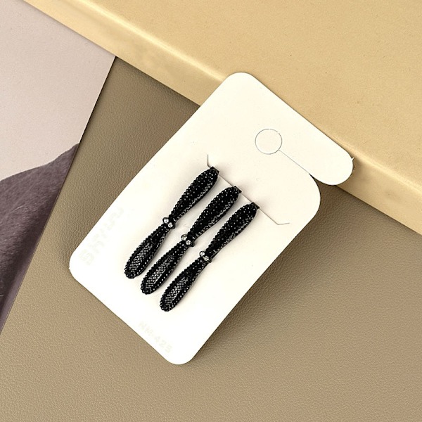 Bangs clips hårspännen för lugg 3-delad model 1