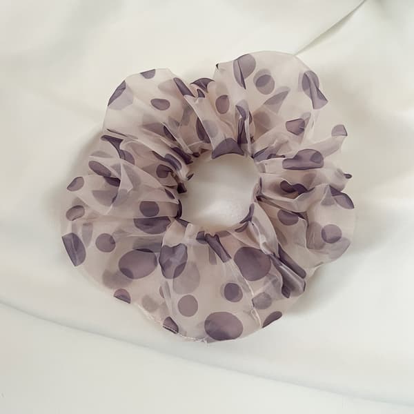 Satin Scrunchies för sommaren - eleganta håraccessoarer (2-pack)