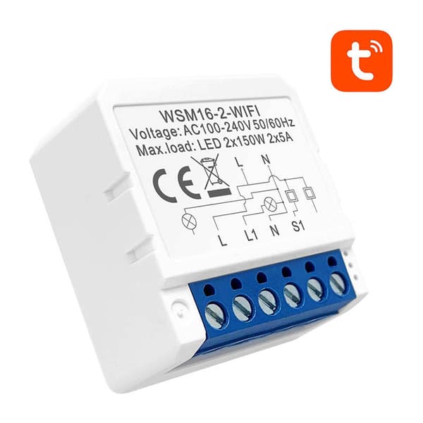 Smart Switch Modul WiFi Avatto WSM16-W2 TUYA