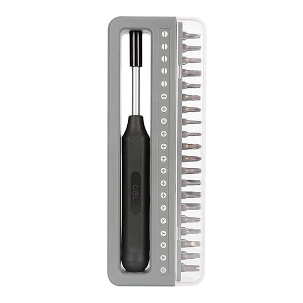 Deli Tools EDL241041 precisionsskruvmejselsats, 41 el.