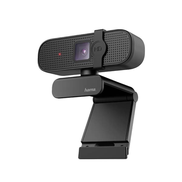 Webbkamera Full HD Spy Protection 16:9 Mono Svart