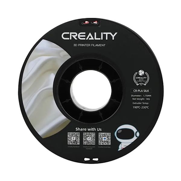 CR-Silk PLA Filament Creality (kulta-punainen)