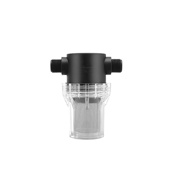 Högflödesnätfilter - 1/2" hankontakt vattenfilter 20 Mesh