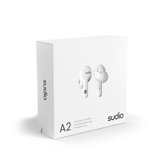 Hörlur In-Ear A2 True Wireless ANC Vit