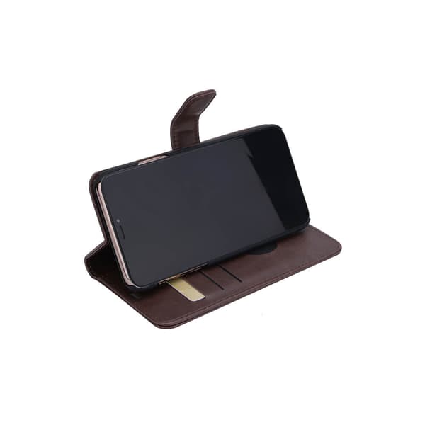 Flipcov Anti Radiation RFID 3 card iPhone 11 Pro Max Brown PU
