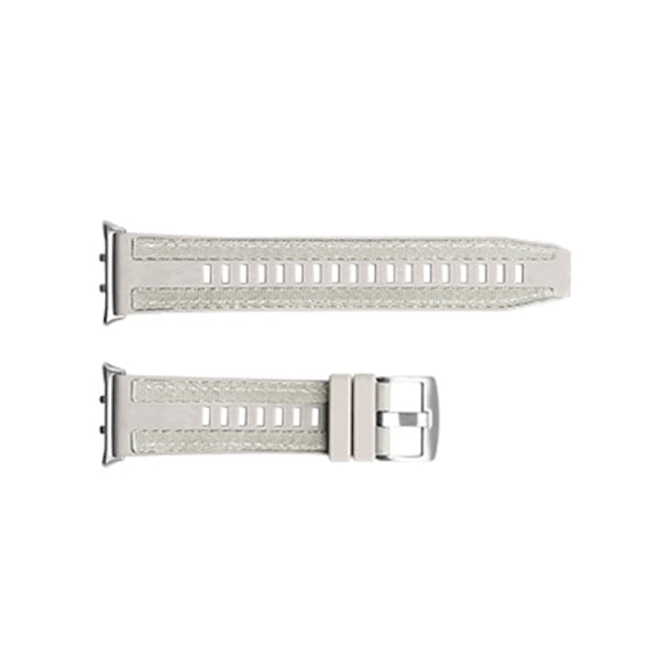 Vävd silikonklockarmband för Honor Watch 5 Beige