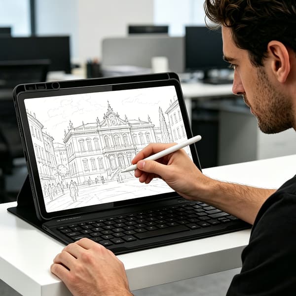 Lenovo Tab K11/M11 Bluetooth Tangentbordsfodral KPH-030