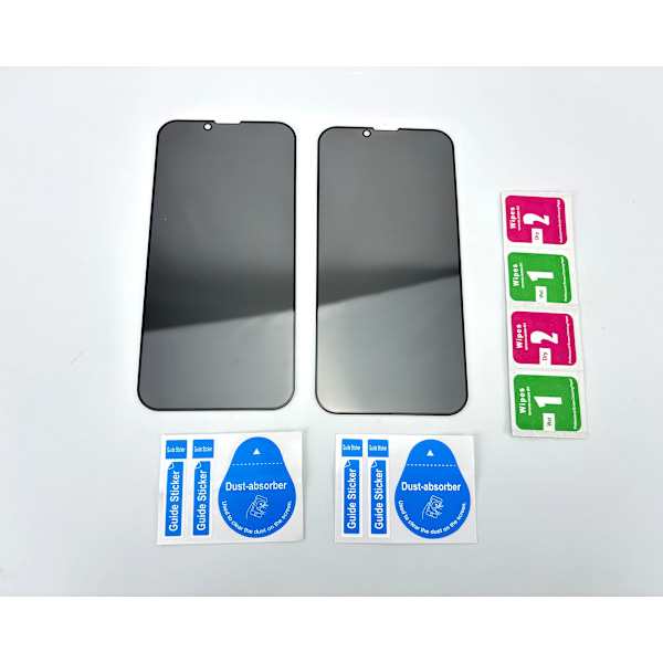 Anti-Spy Skärmskydd för iPhone (2-pack) iPhone 14/13/13 Pro