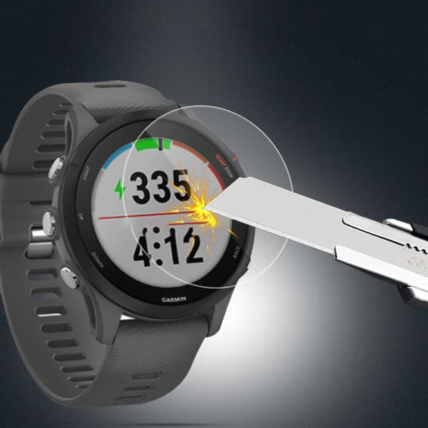 Skærmbeskytter i hærdet glas (2-pack) Garmin Forerunner 255s