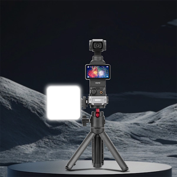 Osmo Pocket 3 Snabbfäste Expansionsram - Grå Aluminium