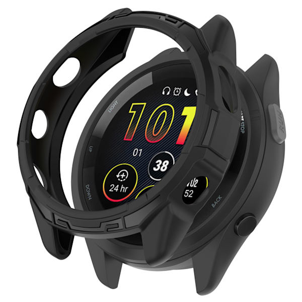 Smartwatch skyddsfodral TPU Garmin Forerunner 265 Svart