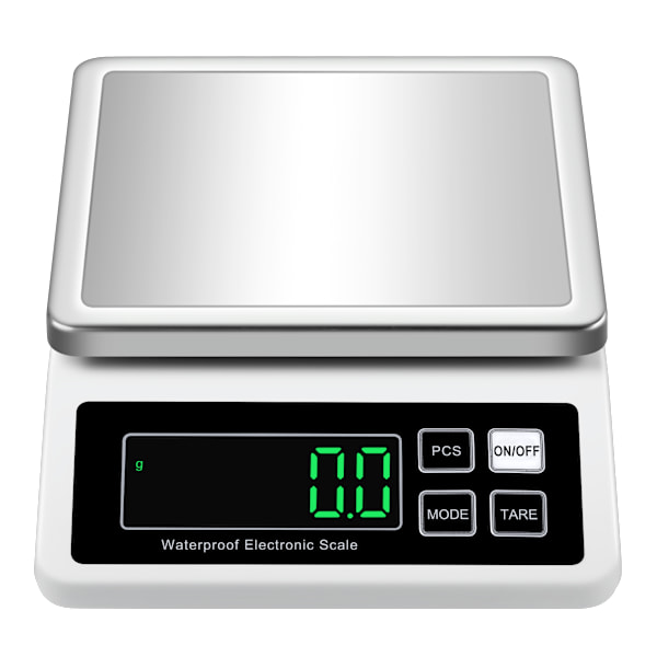 Elektroninen ladattava vaaka 15kg/0,1g