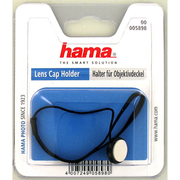 HAMA Objektivlockshållare Gummisnodd