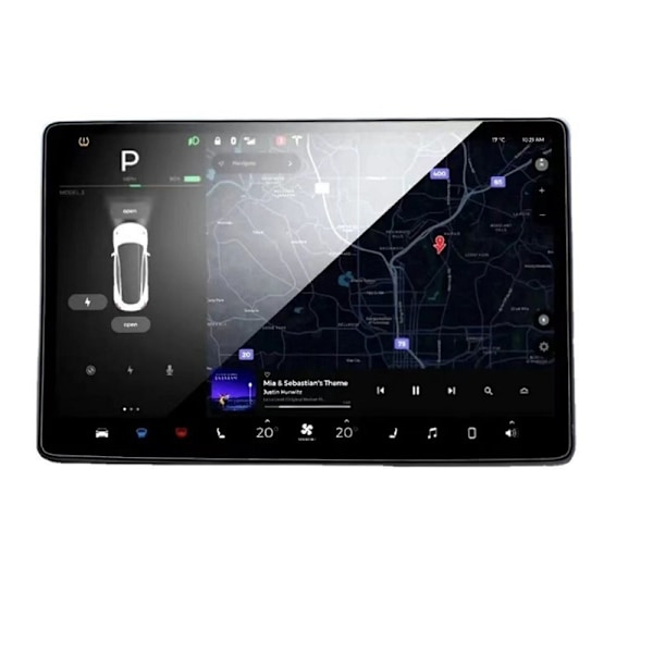 Tesla Model 3 Center Console Screen Protector (Ny Version)