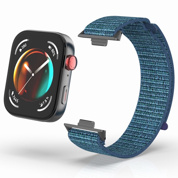 20 mm nylon urrem til Huawei Watch Fit 3 Mørkegrå