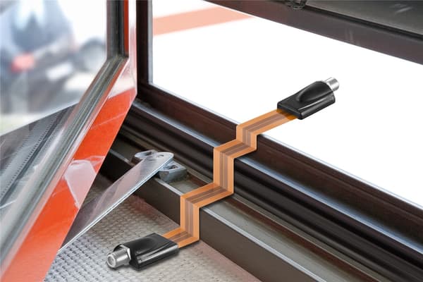 SAT-fönstergenomföring, extremt platt (0,3 mm)