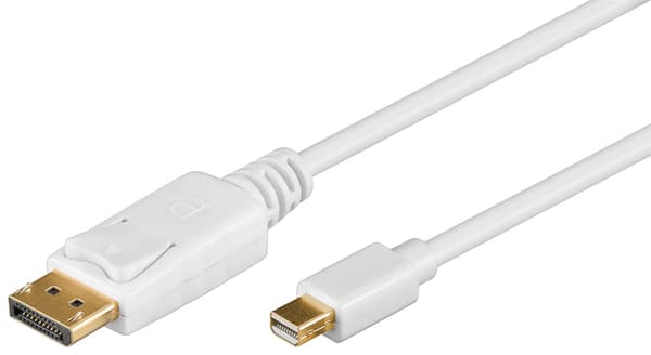 Mini DisplayPort™-adapterkabel, forgyldt