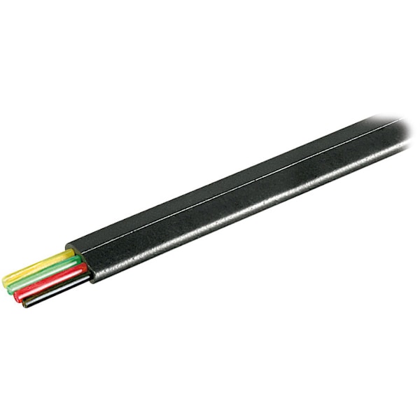 Modular cable, 4P, reel, 100m, black