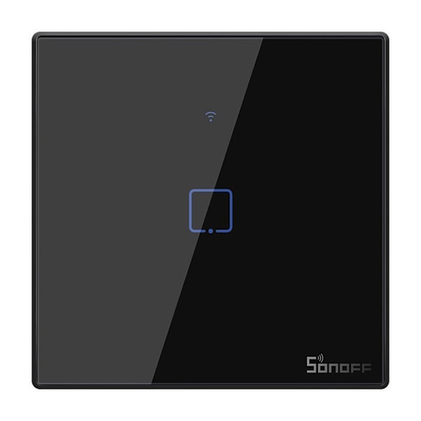 Smart Switch WiFi + RF 433 Sonoff T3 EU TX (1-kanavainen)