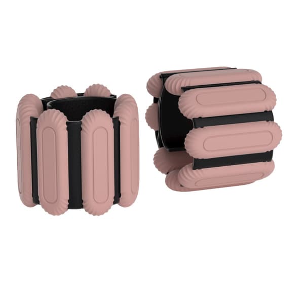 Silicone Weighted Wristband Set (2 lbs Pair) - Pink