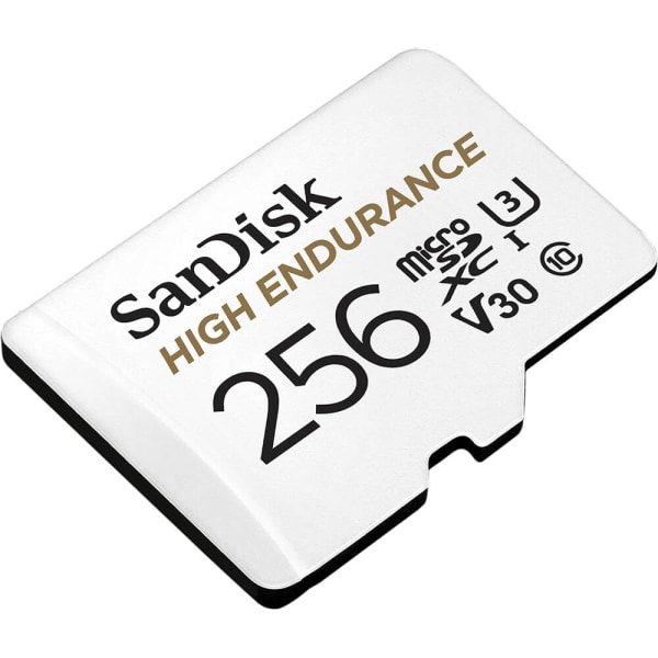 SANDISK Minneskort MicroSDXC 256GB High Endurance med adap