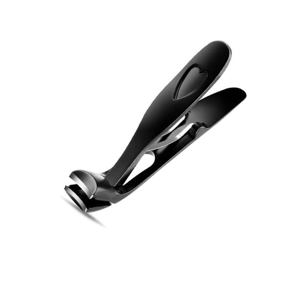 Ergonomisk negleklipper Black heart shape Black