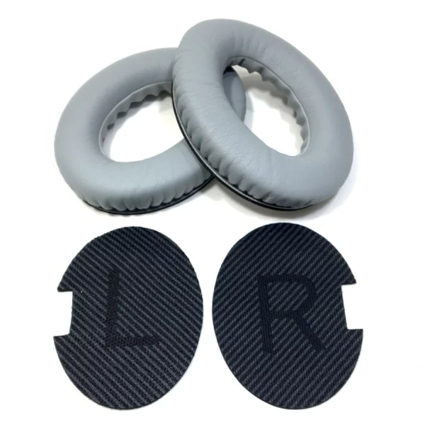 Öronkuddar Bose QC35/25/15, AE2, AE 2i, AE 2w, SoundTrue, SoundLink Grå