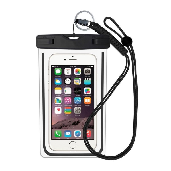 INF Vattentät mobilväska för smartphone universal Svart 1-pack