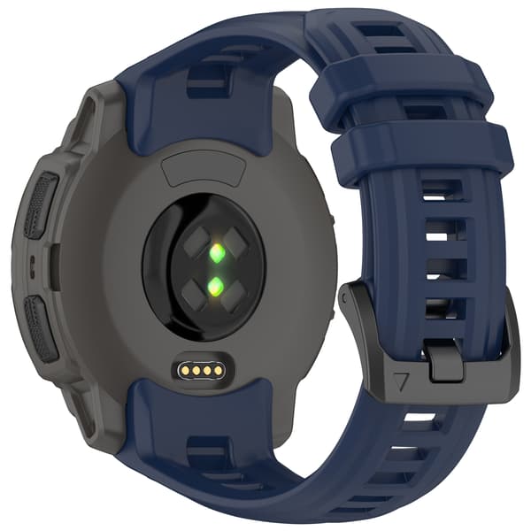 Garmin Instinct E (40mm) Silikone Urrem - Blå/Navy